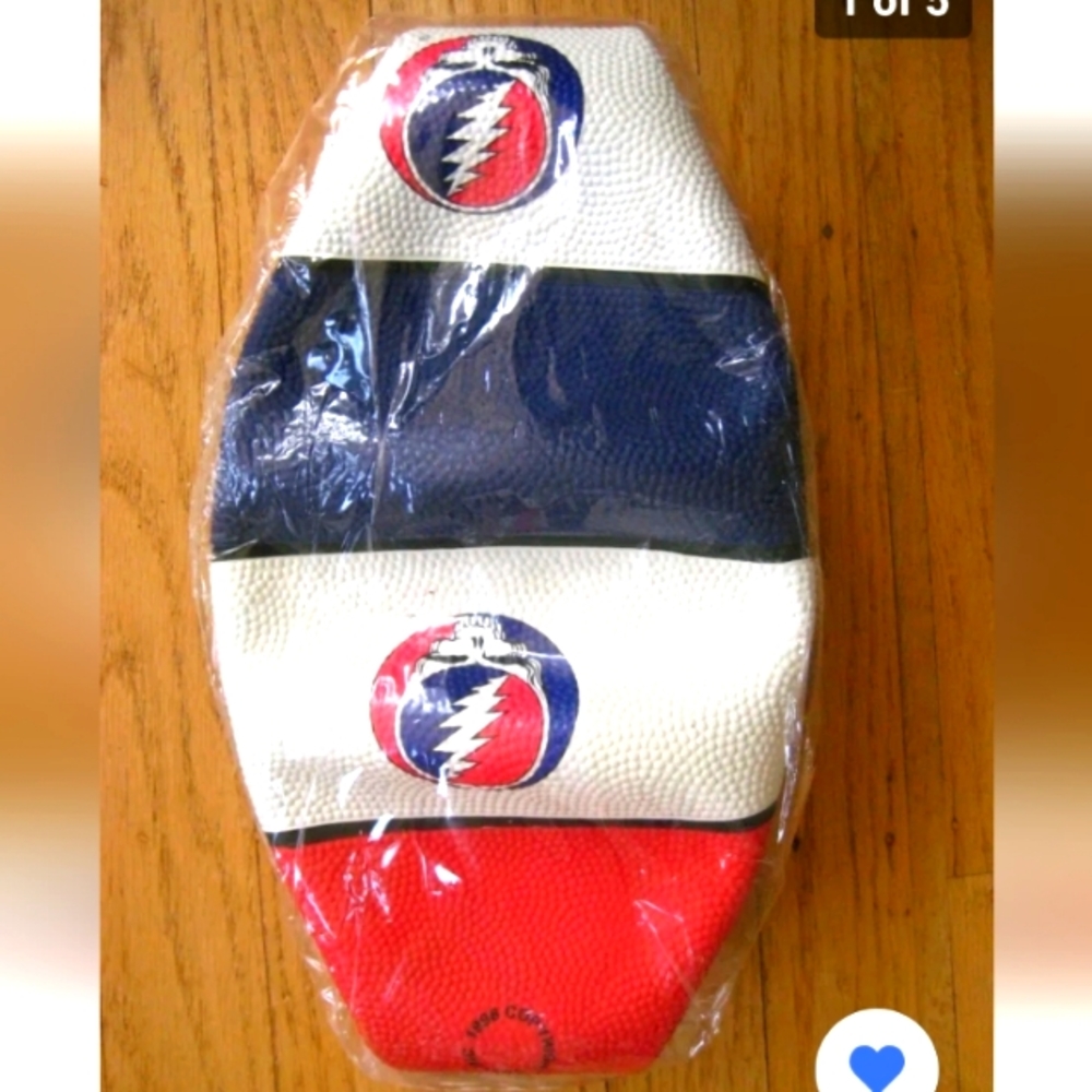 Grateful Dead basketball, vintage,1996, new/old stock, never used
